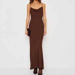 Reformation Drina Dress in Cafe NWT Sz Medium